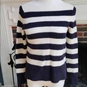 Nautical striped sweater